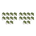 thumbnail image 1 of Injueey 10pack/lot flores artificiales blancas 2Conjunto, 1 of 6