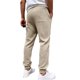 thumbnail image 4 of Ceisia Men Solid Color Corduroy Straight Leg Pants Elastic Waist Drawstring Gift Casual Trousers, 4 of 7