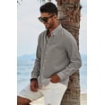 thumbnail image 4 of Camisas de manga larga para hombre, camisas con botones, camisas casuales, camisas de corte regular, 4 of 8