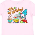 thumbnail image 4 of Inktastic Its My Birthday Circus Train 4th Birthday Boys or Girls Toddler T-Shirt, 4 of 5