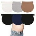 thumbnail image 4 of plantall Pantalon Élastique Multicolore avec Boutons, Rallonge de Taille, Lot de 6, 4 of 9