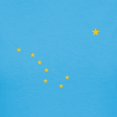 thumbnail image 3 of CafePress - Alaska Flag Stars T Shirt - Women's Traditional Fit Dark T-Shirt, 3 of 4