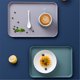 thumbnail image 5 of Bandeja rectangular de cocina, idea para colocar tazas de té y platos de frutas en la sala de estar, 2 piezas, bandeja para troncos de Navidad, bandeja para galletas redonda para rejilla de horno, 5 of 8