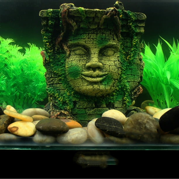 Mayan fish tank decorations top