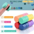 thumbnail image 3 of 48 Pack Fridge Magnets, 8 Colors Refrigerator Magnets Strong Round Small Magnets Heavy Duty for Whiteboards, Cute Decorative Magnet Locker, Office, Map, Kitchen, 3 of 4