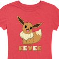 thumbnail image 3 of Pokémon - Eevee - Women's Short Sleeve Graphic T-Shirt, 3 of 5