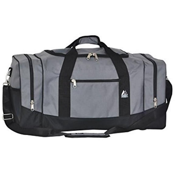 Everest  Large Crossover Duffel Bag - Dark Grey & Black