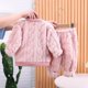 thumbnail image 4 of KEAIYOUHUO-pijamas de invierno para niños, ropa de dormir de lana gruesa para mantener el calor, ropa de dormir para primer cumpleaños, 4 of 4