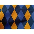 thumbnail image 4 of oneOone Cotton Poplin Navy Blue Fabric Argyle Check Diy Clothing Quilting Fabric Print Fabric By Yard 56 Inch Wide, 4 of 4