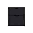 thumbnail image 5 of We Have Furniture Raymer 2 Piece Bedroom Set, Nightstand + Dresser, Black Wengue Finish, 5 of 5