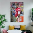 thumbnail image 6 of American Football Player Jimmy Garoppolo Canvas Wall Art Wall Art Poster Gifts Bedroom Prints Home Decor Hanging Picture Canvas Painting Posters 20x30inch(50x75cm), 6 of 6