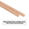thumbnail image 4 of Uxcell Tige Ronde en Cuivre 5mm x 250mm T2, 4 of 7