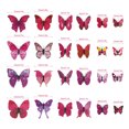 thumbnail image 3 of AURIGATE 12PCS 3D Colorful Butterfly Wall Stickers, Butterfly Wall Decals, Removable Butterflies DIY Art Decor Crafts for Party Offices Bedroom Room Sticker Set, 3 of 5