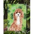 thumbnail image 3 of Carolines Treasures CK1807GF Trèfles Cavapoo Jardin Taille Drapeau, 3 of 3