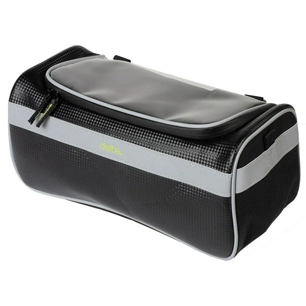 Delta Hybrid Handlebar Trunk Pack 412 Cu In - Black/Gray