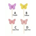 thumbnail image 4 of 12pcs Sweet Two Layer Butterfly Cupcake Toppers Glitter Butterfly Cupcake Picks ForWedding Engagement Bridal Shower Birthday Party Cake Topper Decorat, 4 of 5