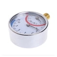 thumbnail image 4 of 0-10 Bar Pressure Gauge 0-120 Temperature Gauge Meter With G1/4 Thread Presssure Gauge With Metal For Shell Lower Mount ,Corrosion Resistance, 4 of 5