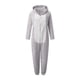 thumbnail image 1 of Pijama de una pieza para mujer, mono de mujer, para cosplay, disfraces y juegos de rol. Gris L, 1 of 8