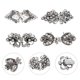 thumbnail image 3 of 4 broches vintage de flores de cristal para suéter, chal, cárdigan, broche, 3 of 5