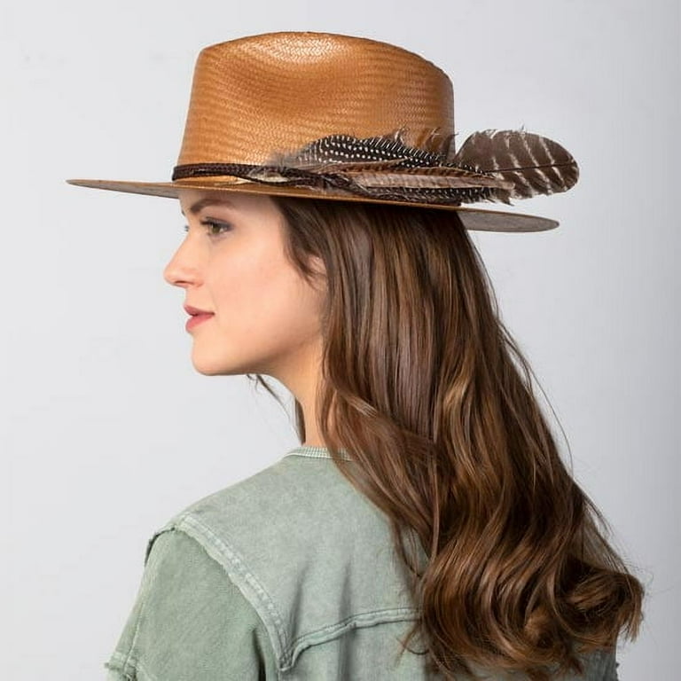 Stetson Hats Womens Stetson Juno Fashion Straw Hat L Sand