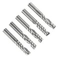 thumbnail image 1 of 5pcs 6mm Shank Tungsten Carbide End Mills CNC Bit CNC Milling Bits CNC Router Bits Single Flute Spiral Cutters, 1 of 7