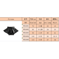 thumbnail image 7 of LMLYSoH Kids Culottes, Girls Solid Color Ruffled High Waist Pantskirt Short Pants for Summer, Rd/Golden/Black, 6 Months-4 Years, 7 of 7