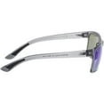 thumbnail image 2 of Maui Jim Men's Polarized Pokowai Arch B439-11M Grey Rectangle Sunglasses, 2 of 3