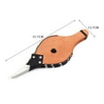 thumbnail image 3 of CIMAXIC Portable Manual Blower for Barbecue with Beautiful Wood Pattern and Durable Plastic Material Multi Color 6x3.5 Inches,14.84"X5.39"X1.18", 3 of 4