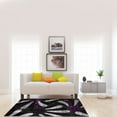 thumbnail image 2 of L Baiet SD382G46 4 x 6 ft. Sage Shag Area Rug, Grey, 2 of 6