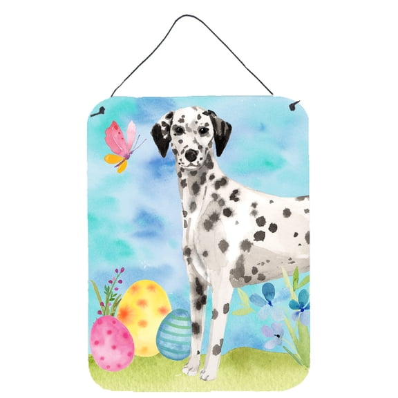 Dalmatian Easter Wall or Door Hanging Prints