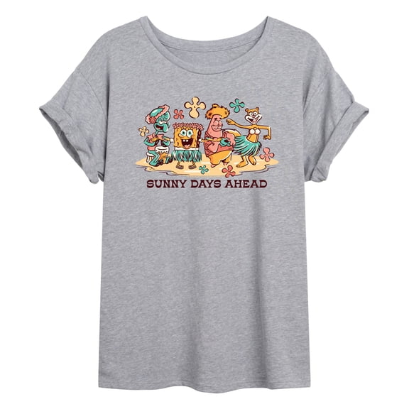 SpongeBob SquarePants - Sunny Days Ahead - Women's Oversized T-Shirt