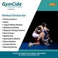 thumbnail image 2 of GymCide Disinfectant & Cleaner For Gyms, Sports Equipment, & Locker Rooms, Concentrated Liquid, 1 Gallon, 2 of 8