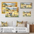 thumbnail image 4 of Designart "Children On A Farm I" Farm Landscape Canvas Wall Art, 4 of 5