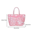 thumbnail image 4 of Portable Insulated Lunch Cooler Bag With Handle Thermal Food Storage Box For Travel Office Car Picnic And Outdoor Use, 4 of 6
