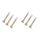 thumbnail image 2 of Monstrate Tope de puerta de plata de 3 uds, Protector de pared a prueba de herrumbre, Tope de puerta impermeable de acero inoxidable, soporte de Dorado 2Conjunto, 2 of 6