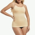 thumbnail image 6 of SRZYMJ Women's Tummy Control Camisole Seamless Shapewear Tank Top Cami Shaper, 6 of 8