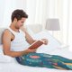 thumbnail image 5 of Balery Happy Easter Pantalones de pijama para hombre, pijama ultraligero, pantalón de descanso-Medium, 5 of 6