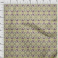 thumbnail image 4 of oneOone Velvet Light Yellow Fabric African Sewing Craft Projects Fabric Prints By Yard 58 Inch Wide, 4 of 4