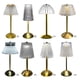 thumbnail image 5 of Lámpara Mesa Cristal Escritorio Táctil Recargable Metal (cristal Cuadrado Pequeño), 5 of 8