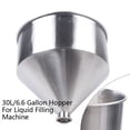 thumbnail image 4 of 304 Stainless Steel Hopper For Paste Liquid Filling Machine 30l Funnel Tank, 4 of 11