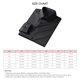 thumbnail image 4 of Camisa de vestir para hombre, sin arrugas, fácil cuidado, color puro, solapa, manga larga, blusa de negocios para el trabajo en casa, 4 of 4