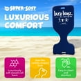thumbnail image 3 of TRC Recreation Lazy Bunz Foam Saddle Swimming Pool Lounger Float, Navy Blue, 3 of 9