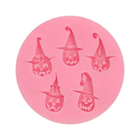 

Halloween Decorations Halloween Silicone Molds Cake Tools Candy Chocolate Mold Decoration Halloween Decor Resin Pink