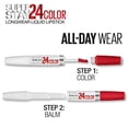 thumbnail image 1 of Maybelline Superstay 24, Labial 2 Pasos, Wildberry 045, 1 of 2