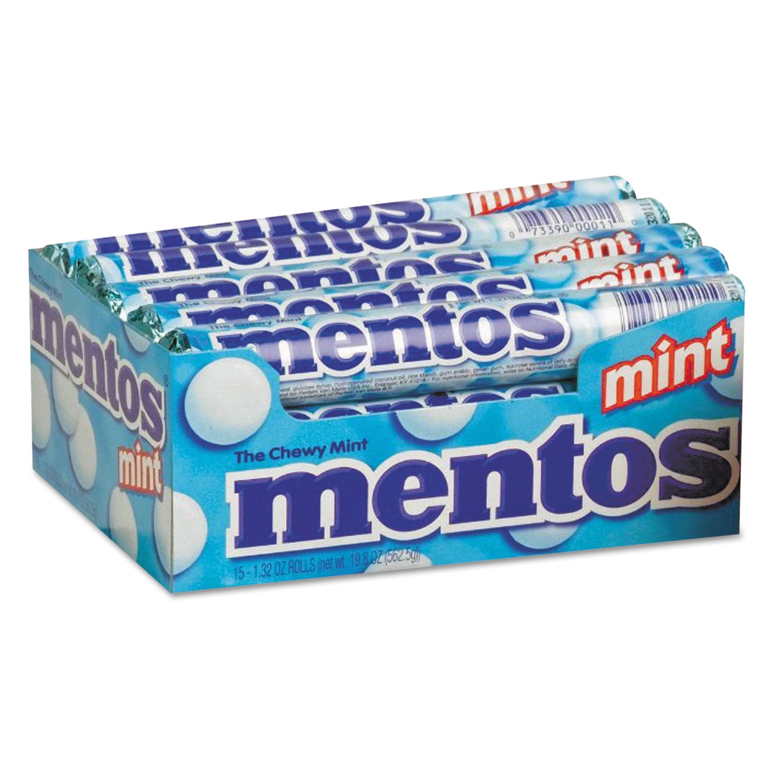 Mentos, Mint, 1.32 oz, 15-count