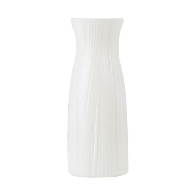Florero nórdico moderno anticaída, florero ligero irrompible, maceta alta, diseño moderno, decoración geométrica, florero, sala de estar, pasillo, boda A