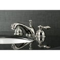 thumbnail image 2 of Kingston Brass KS3966AL 8 in. Widespread Bathroom Faucet, Polished Nickel, 2 of 5
