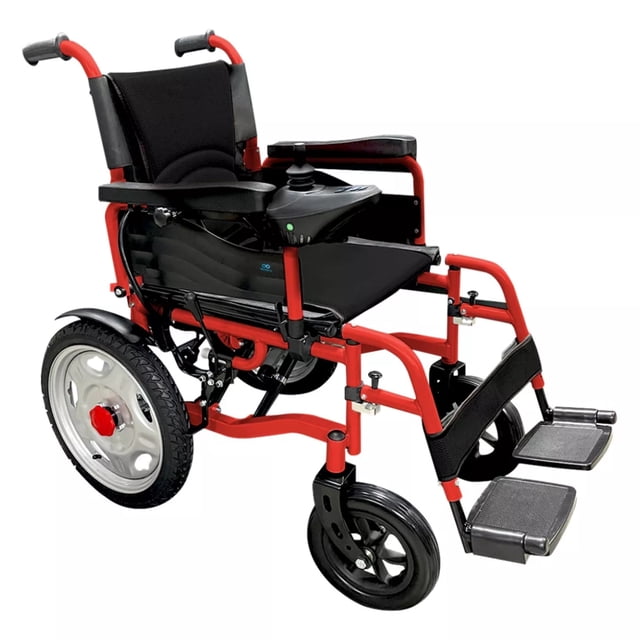 Silla De Ruedas Eléctrica Hi-fortune Color Rojo