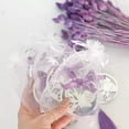 thumbnail image 4 of 100 Piezas Bolsas de Organza 7x9CM, Mini Bolsas de Regalo con Cordón, Bolsas de Dulces para Boda, Fiesta, Cumpleaños, Navidad, Joyería, Caramelos, Auriculares, Recuerdos y Souvenirs (Blanco), 4 of 4