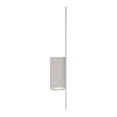 thumbnail image 3 of WAC Lighting Icon 20" 2-Light Aluminum Indoor and Outdoor Wall Light in Gray, 3 of 4